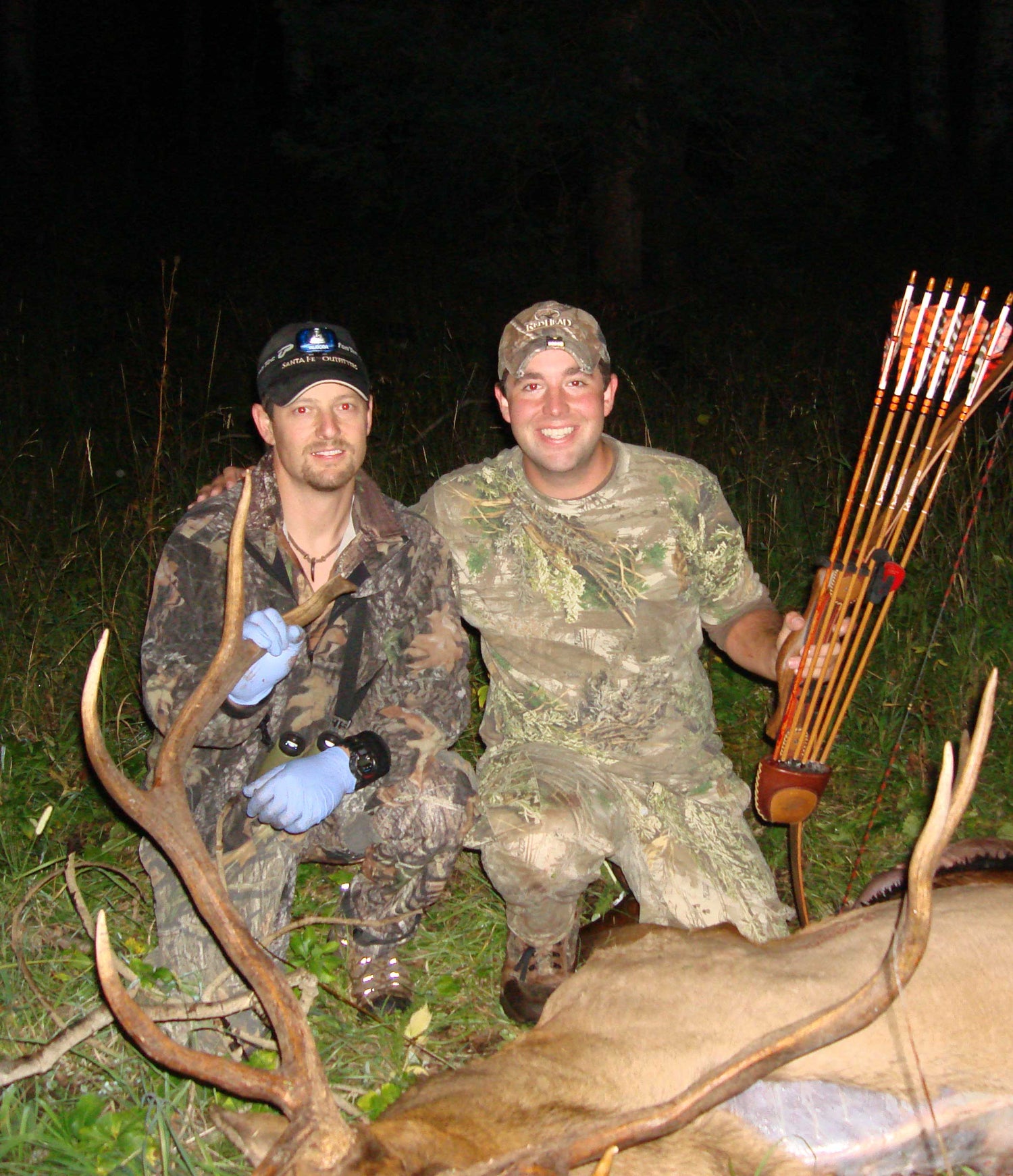 Elk harvested at Santa Fe Outfitters by John Paul Morris and outfitter Clay Allison