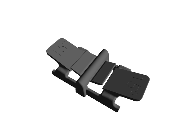 15 degree angle slide for Venture Series portable sharpeners side view