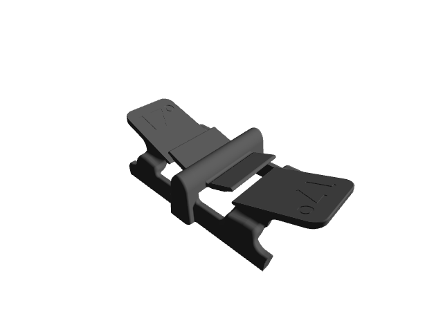 17 Degree Angle Slide for Venture Series Portable Sharpeners Side View