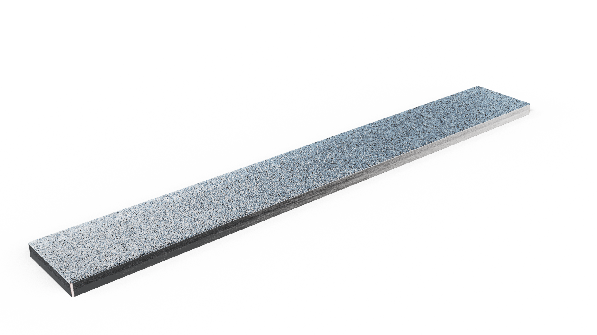 Dual sided 800 and 1000 grit diamond stone. 800 grit side facing up.