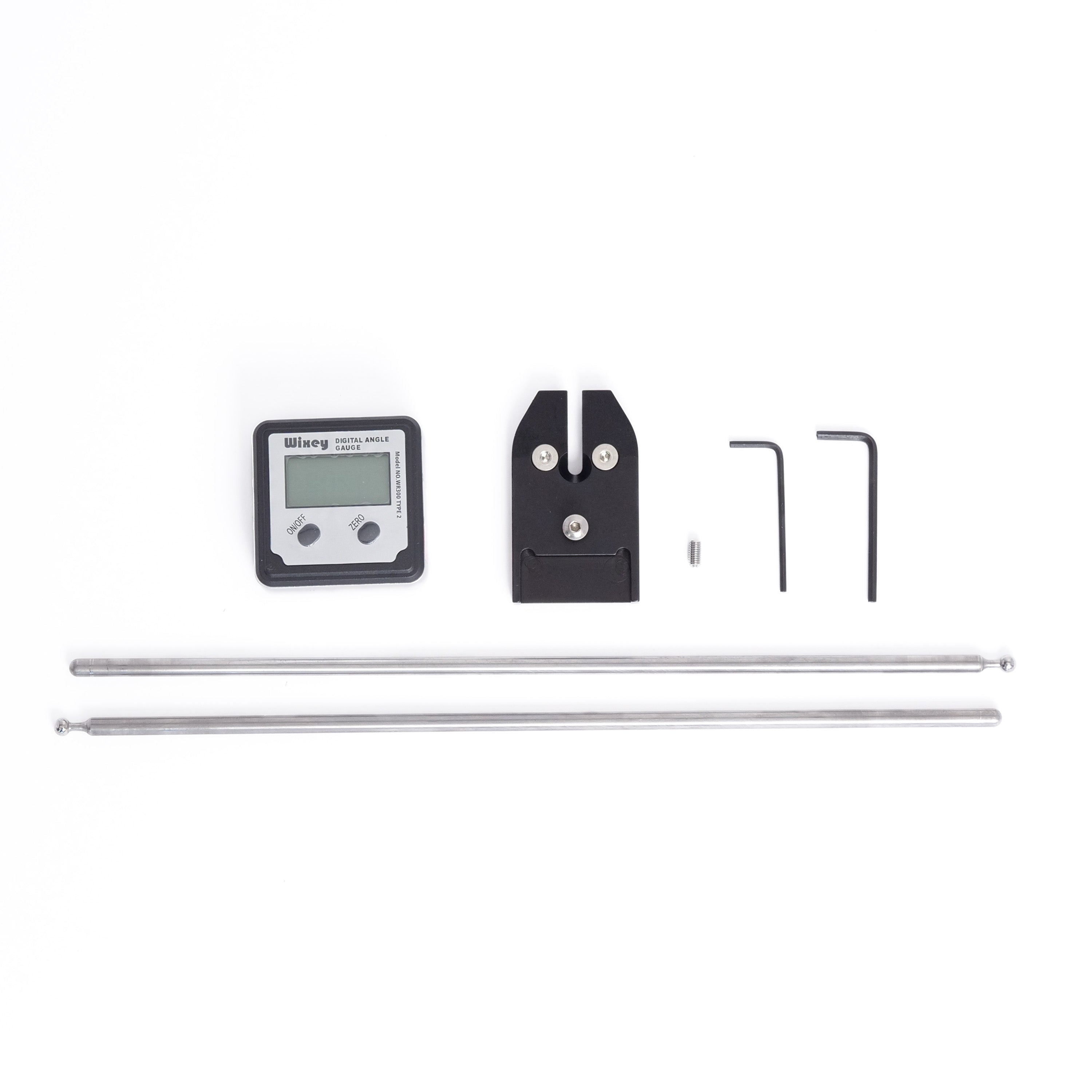 60 Series Low Angle & Small Knife Kit extension in studio setting at close-up zoom from front angle.