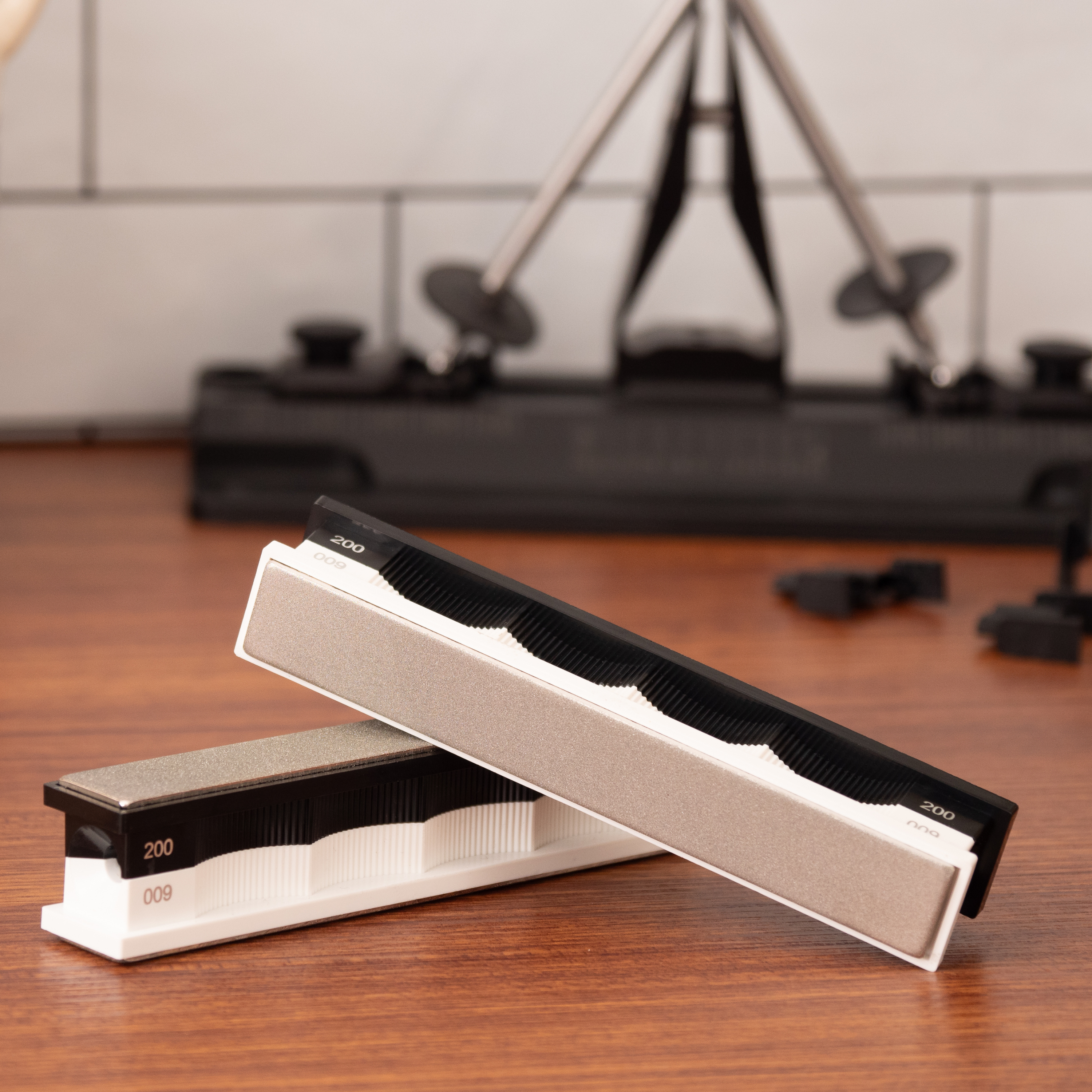 WE200600 diamond stones stacked front view