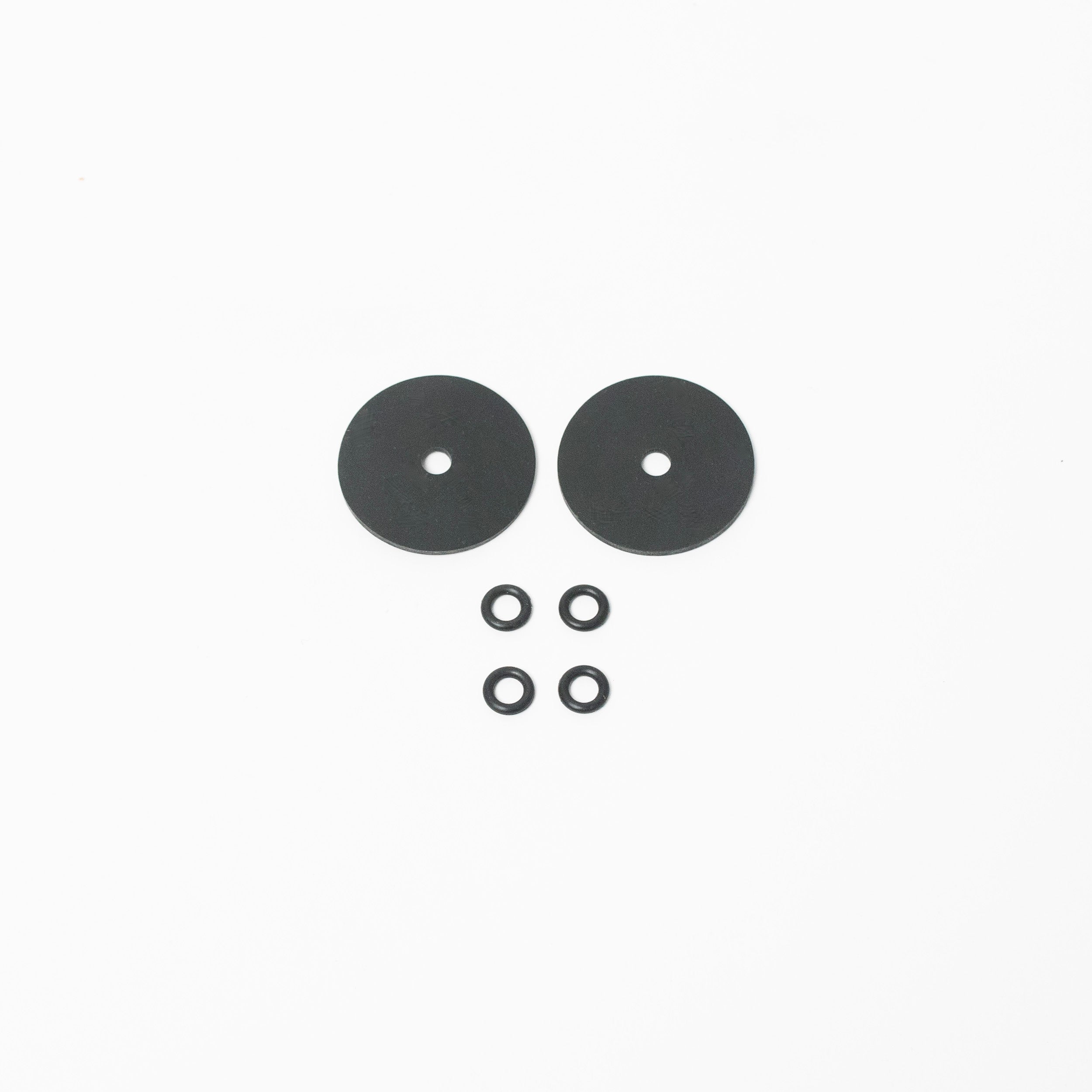 Guide Rod Shield Pack in close-up on white background from top-down view.