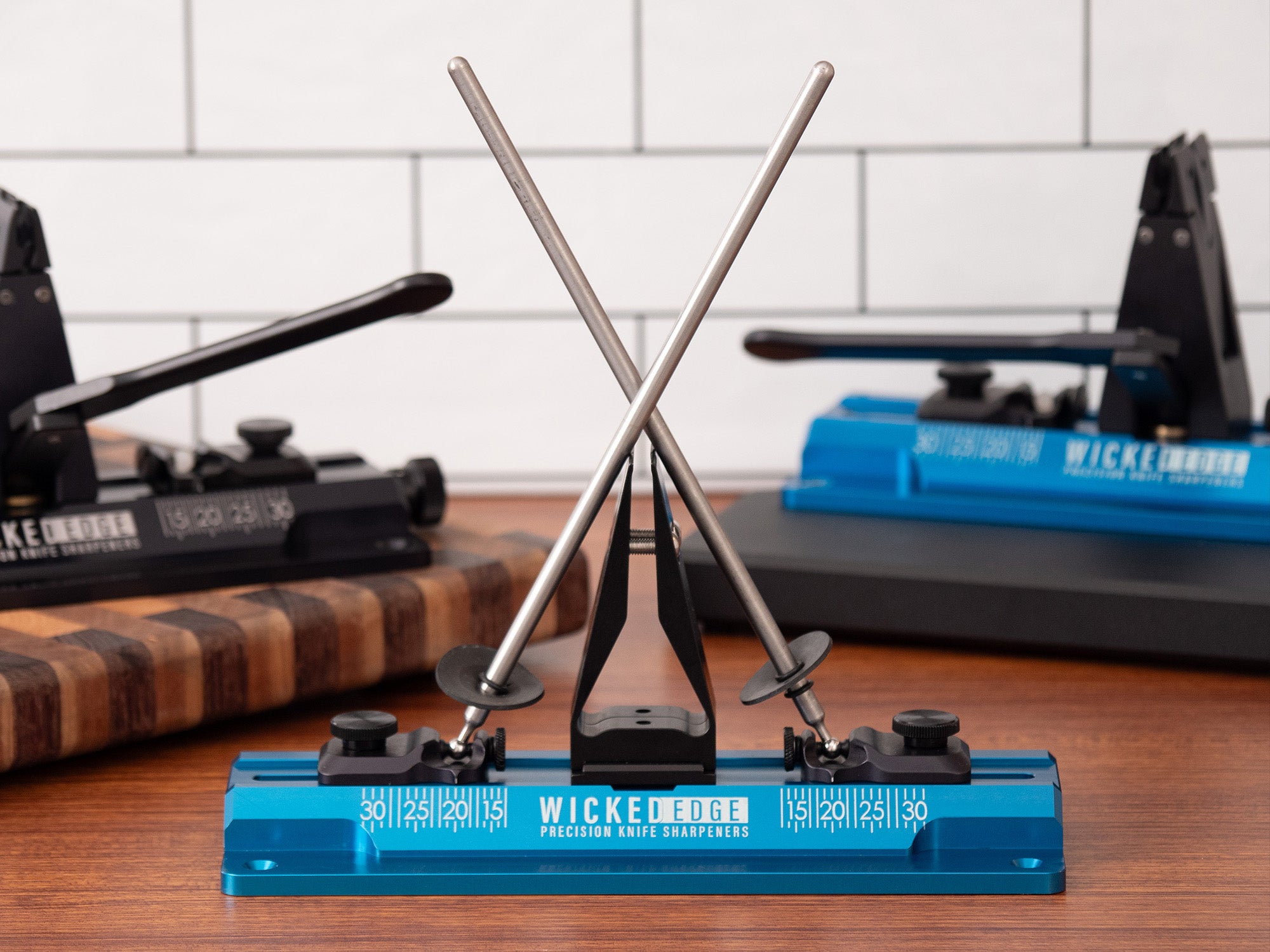 WE60 GO precision knife sharpener front view