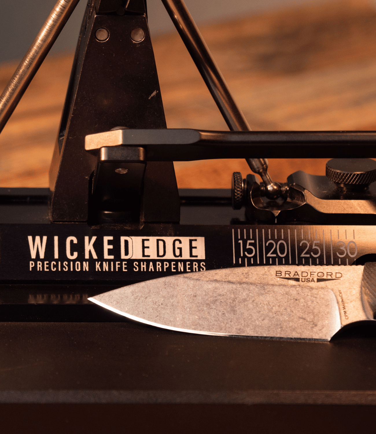 Edge-On-Up Professional Edge Tester – Wicked Edge Precision Knife Sharpener